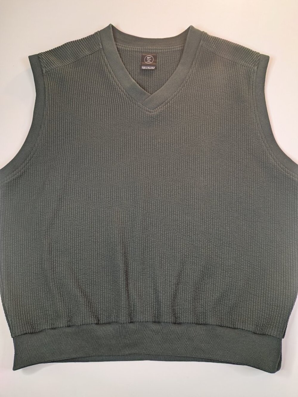 Nike Golf Men’s Hunter Green V-Neck Sweater Vest Size Large